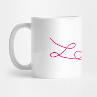 Love is not cancelled valentines day Mug